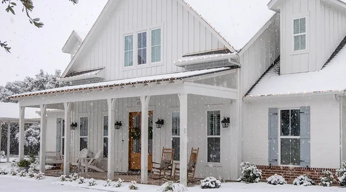 James Hardie Siding 13 White siding