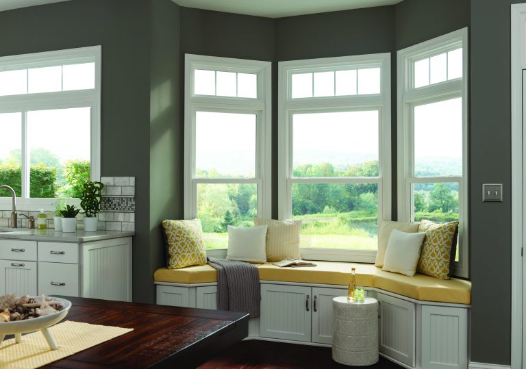 Millstone Township NJ 11 Bright kitchen bay window with new white windows
