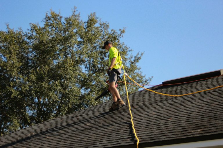 Millstone Township NJ 10 Roofer working on a new shingle roof