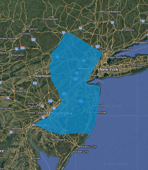 Areas we service