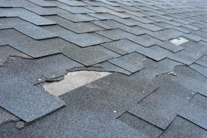 Roof Damage Detail