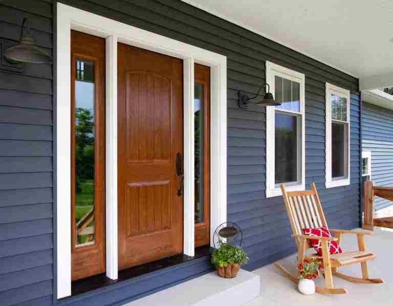 Front entry door