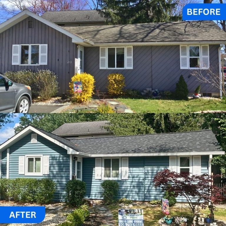 Wedgewood Blue Siding