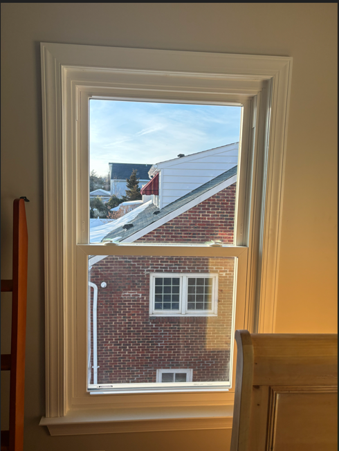 Interior View of Double Hung