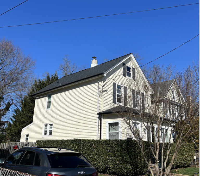 Onyx Black Roof Black Gutters