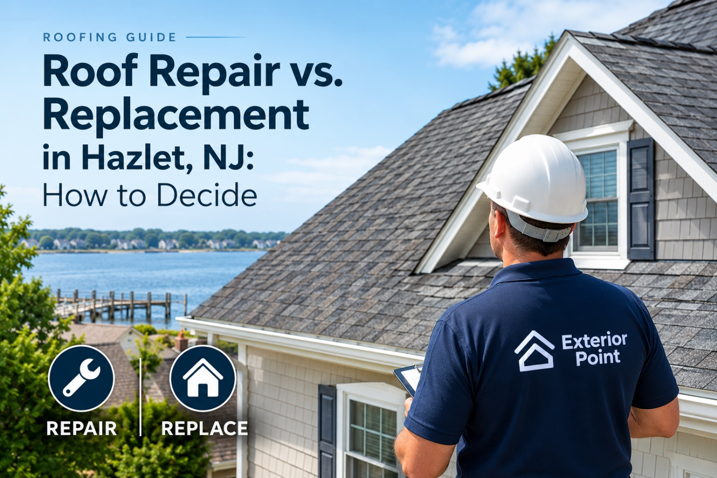 Roof repair vs replacement in Hazlet, NJ: How to decide 1 Roof repair vs replacement in Hazlet, NJ: How to decide