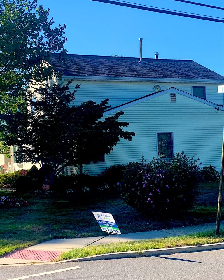 Exterior Point yard sign in front of a home in Hazlet, next to Matawan, NJ