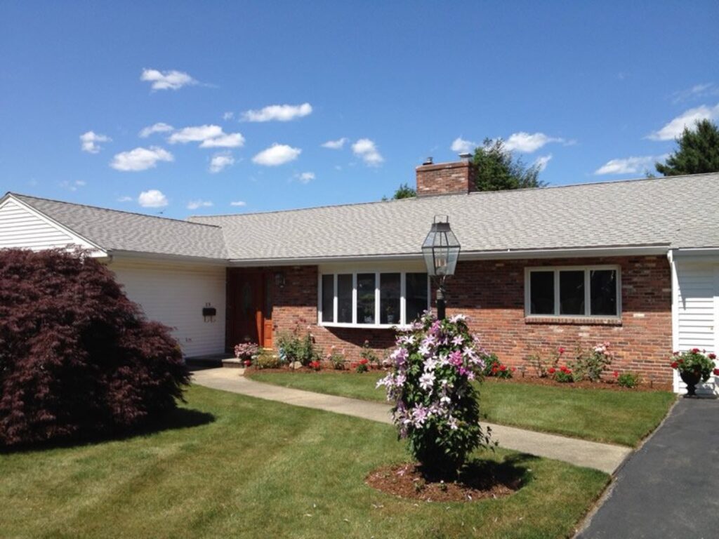 Matawan NJ 9 Ranch home with a new architectural shingle roof