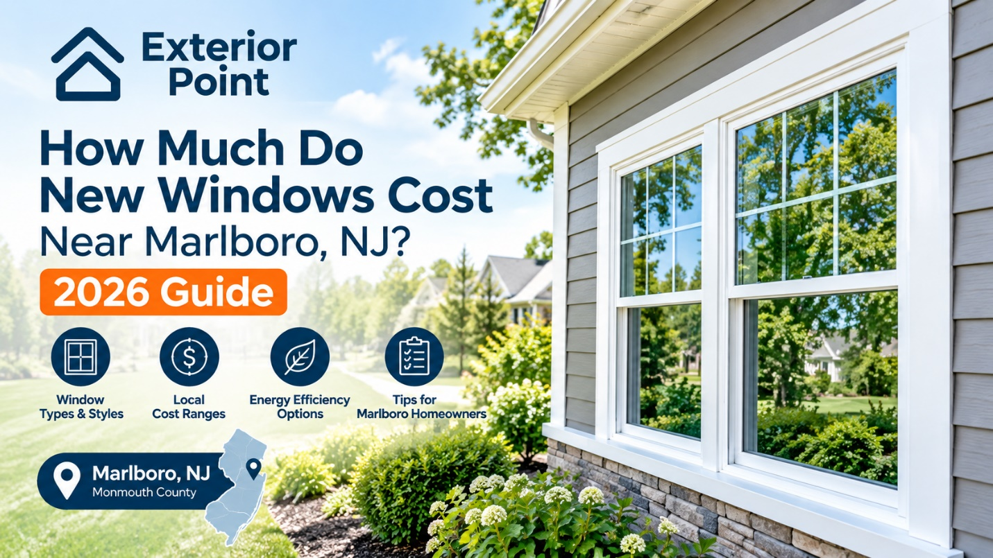 How Much Do New Windows Cost Near Marlboro, NJ? 2026 Guide 1 How Much Do New Windows Cost Near Marlboro, NJ? 2026 Guide