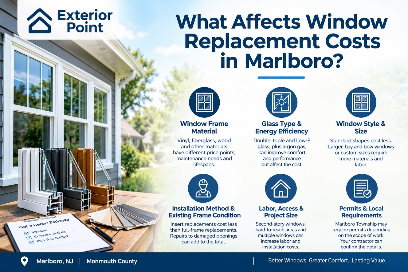 How Much Do New Windows Cost Near Marlboro, NJ? 2026 Guide 2 When Should You Replace Your Windows?