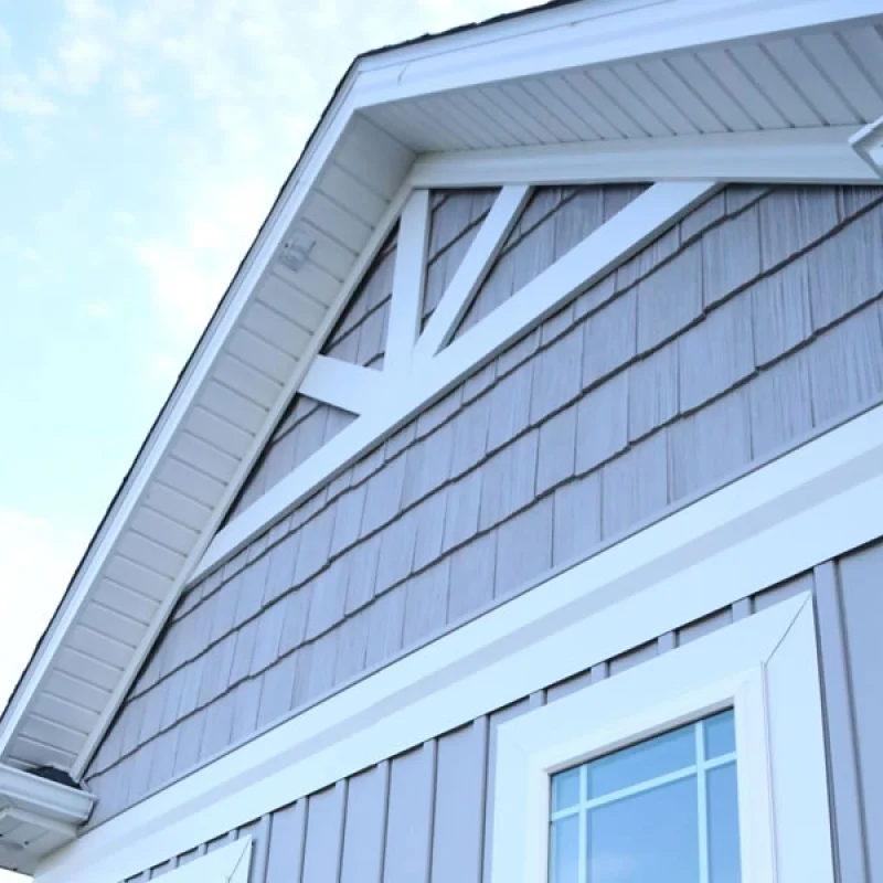Board and batten siding installation