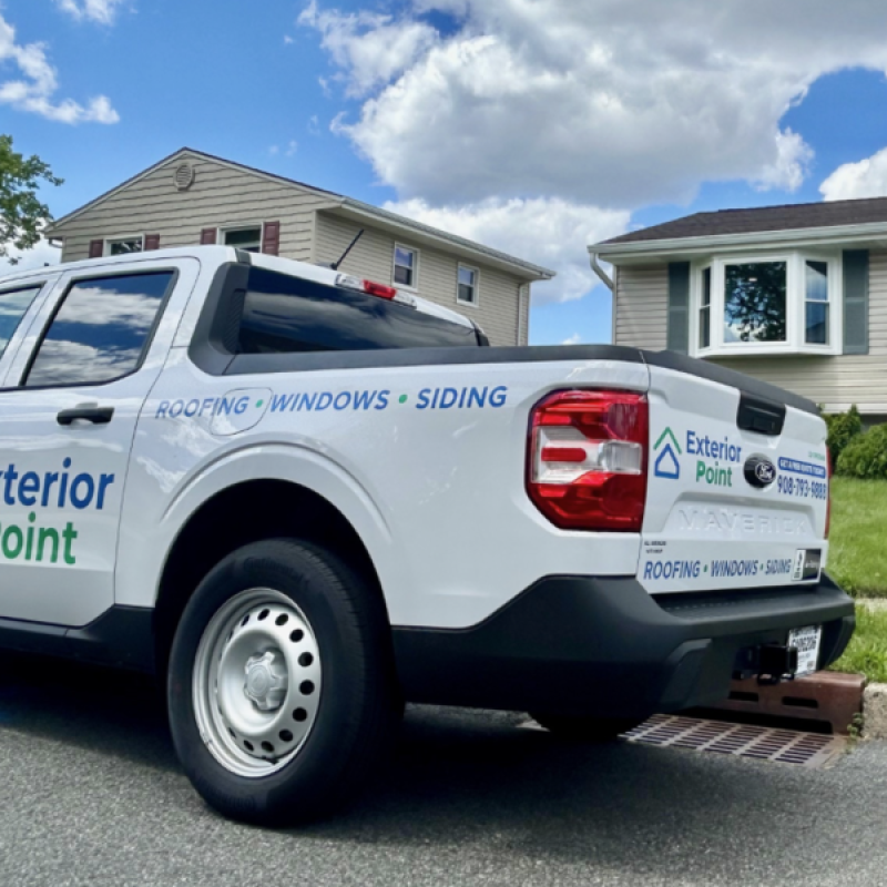 Exterior Point Truck outside new windows