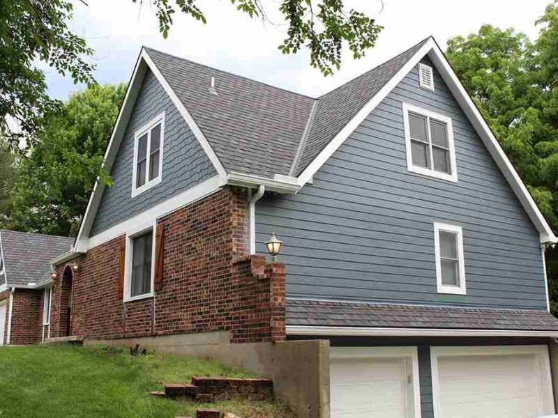 James Hardie siding installation
